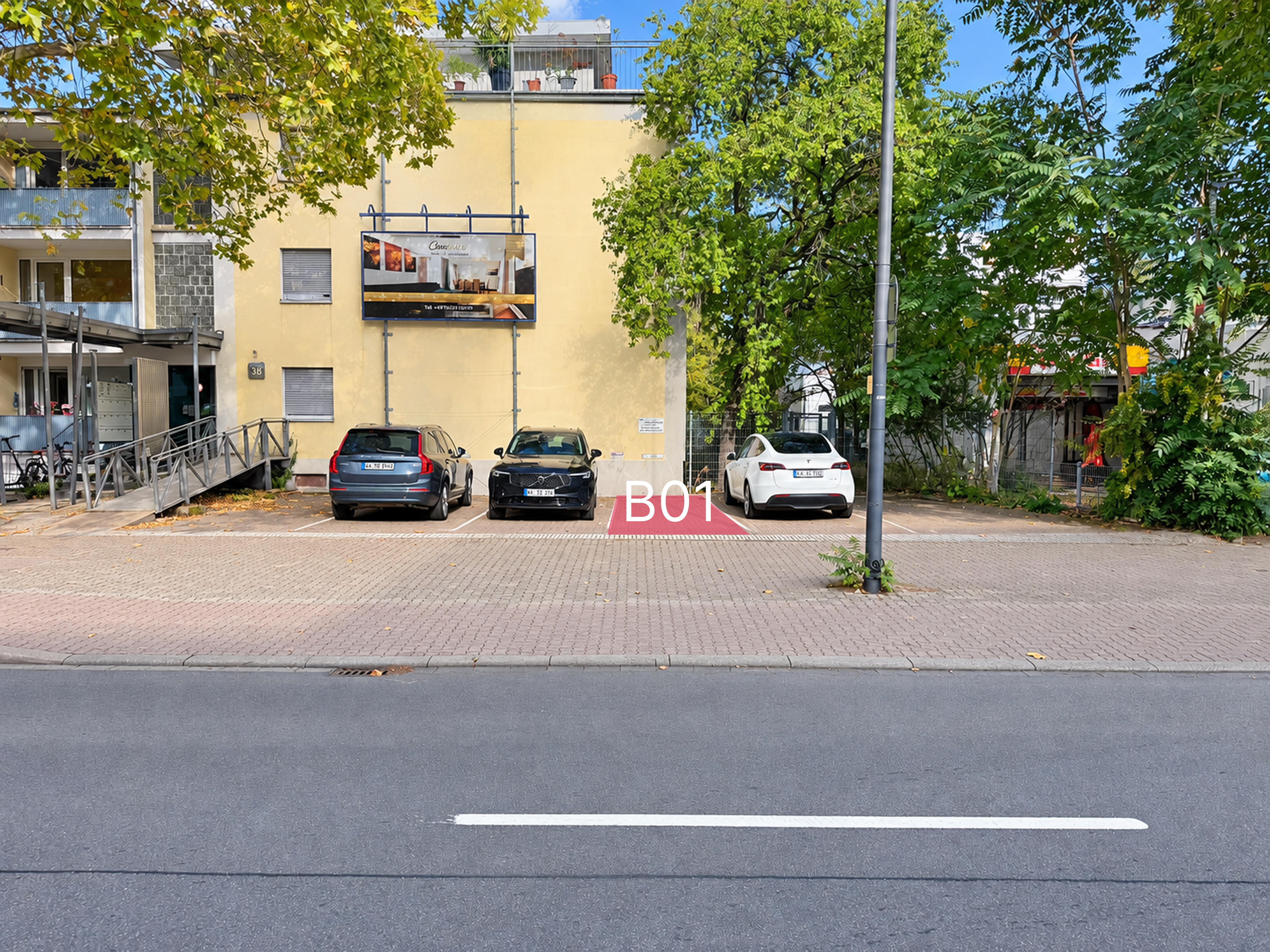 Parkplatz B06 – Ansicht 2
